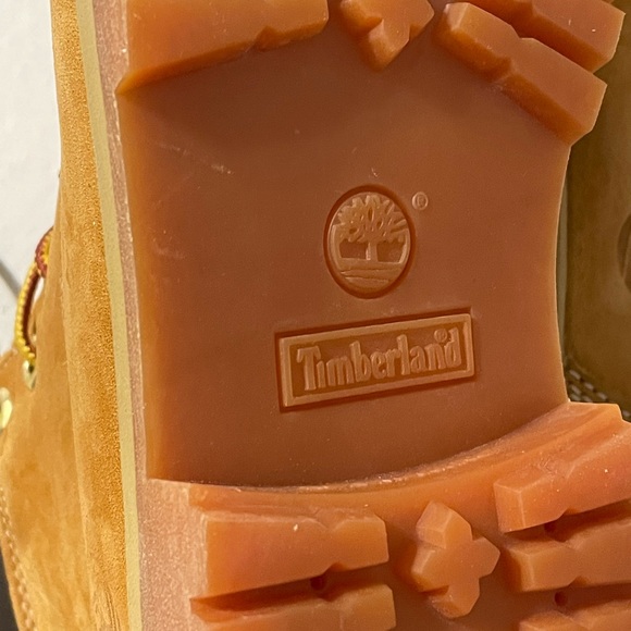 Big Kids Timberland 6" FOLKSTONE Boots Junior size 3.5M camel Waterproof - Picture 14 of 15